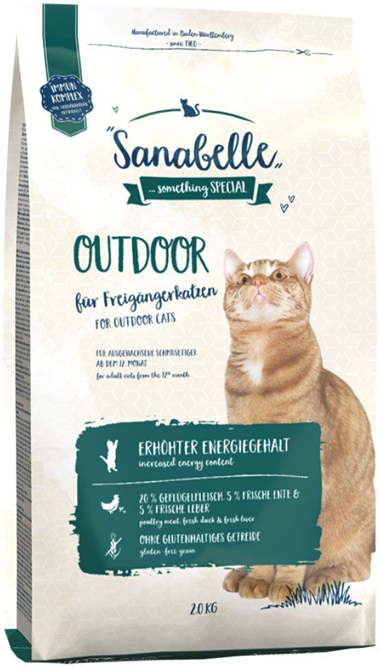 Sanabelle Outdoor pour chat - 2 x 10 kg