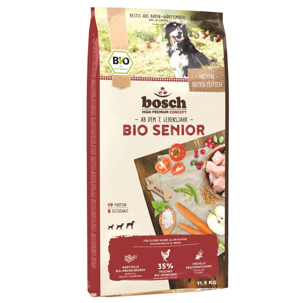 Bosch Natural Organic concept bosch Bio Senior pour chien - 11,5 kg