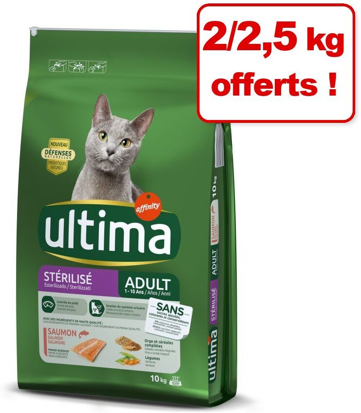 Affinity Ultima Croquettes Ultima pour chat 5,5 / 7,5 kg + 2 / 2,5 kg offerts ! -...