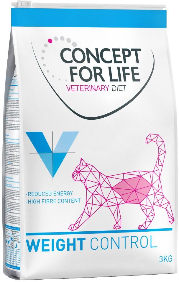 Concept for Life VET 3kg Veterinary Diet Weight Control Concept for Life VET - Croquettes...