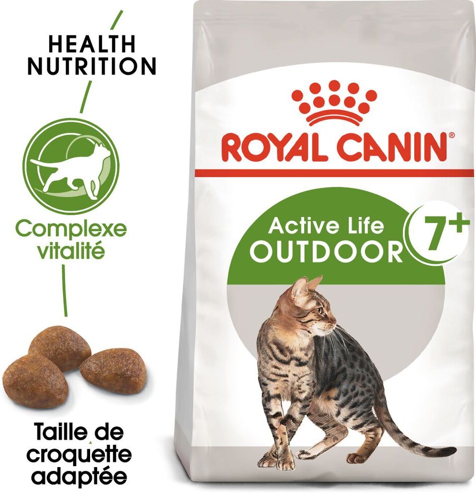 Royal Canin Active Life Outdoor 7+ pour chat - 2 x 10 kg