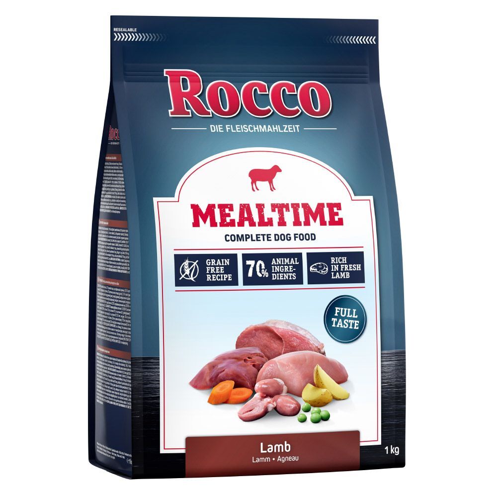 Rocco 5x1kg Mealtime agneau Rocco - Croquettes pour chien