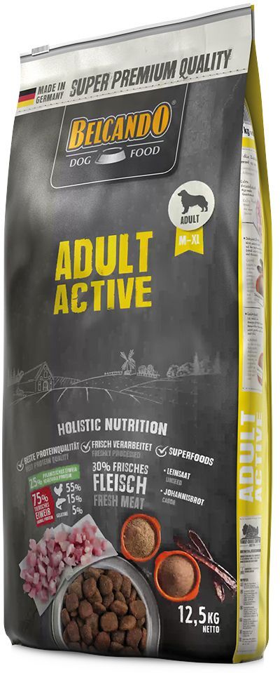 Belcando Adult Active pour chien - 2 x 12,5 kg