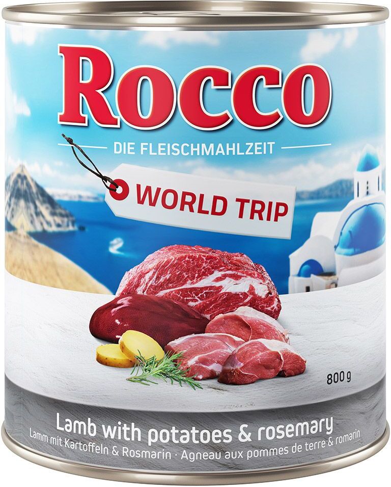 Rocco Tour du monde Grèce pour chien - 24 x 800 g