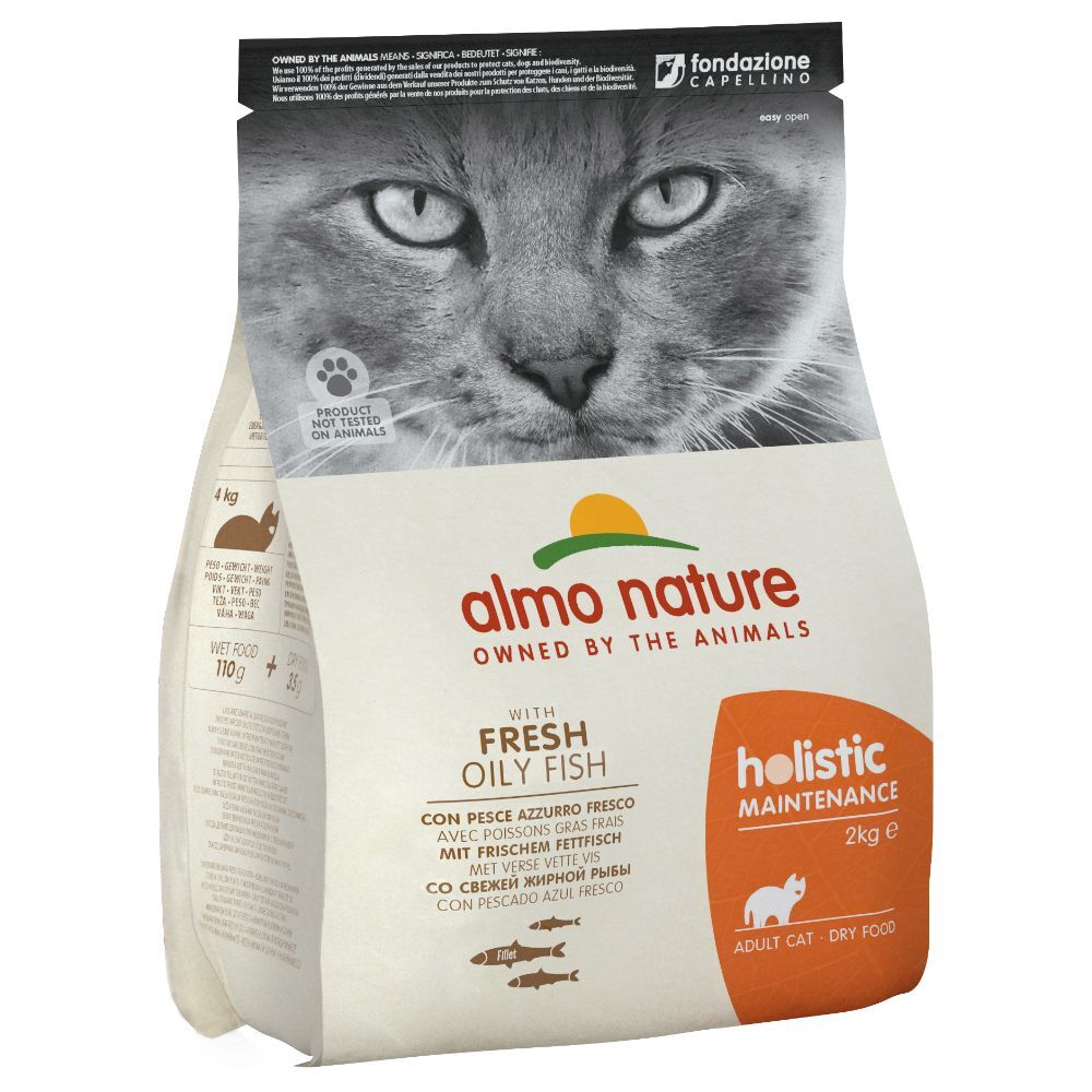 Almo Nature Holistic 12kg Adult, poisson blanc & riz Almo Nature Holistic - Croquettes...