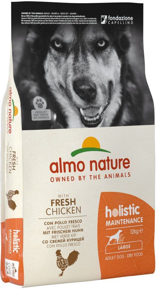 Almo Nature Holistic 12kg Adult Large, poulet & riz Almo Nature