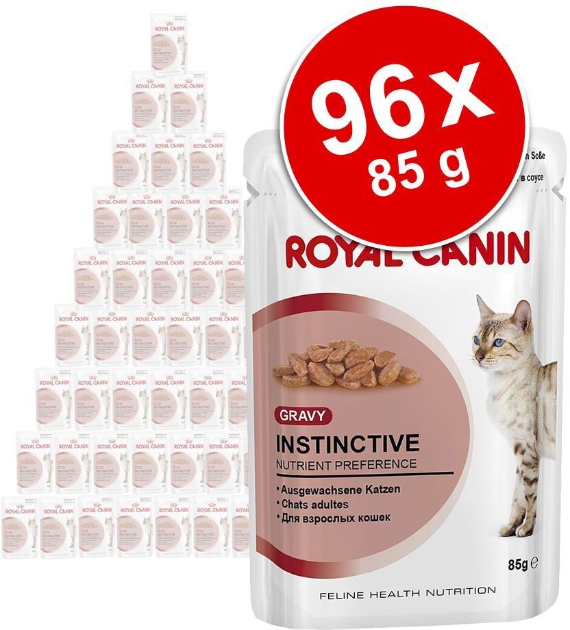 Royal Canin Lot de sachets fraîcheur pour chat Royal Canin 96 x 85 g - Intense...