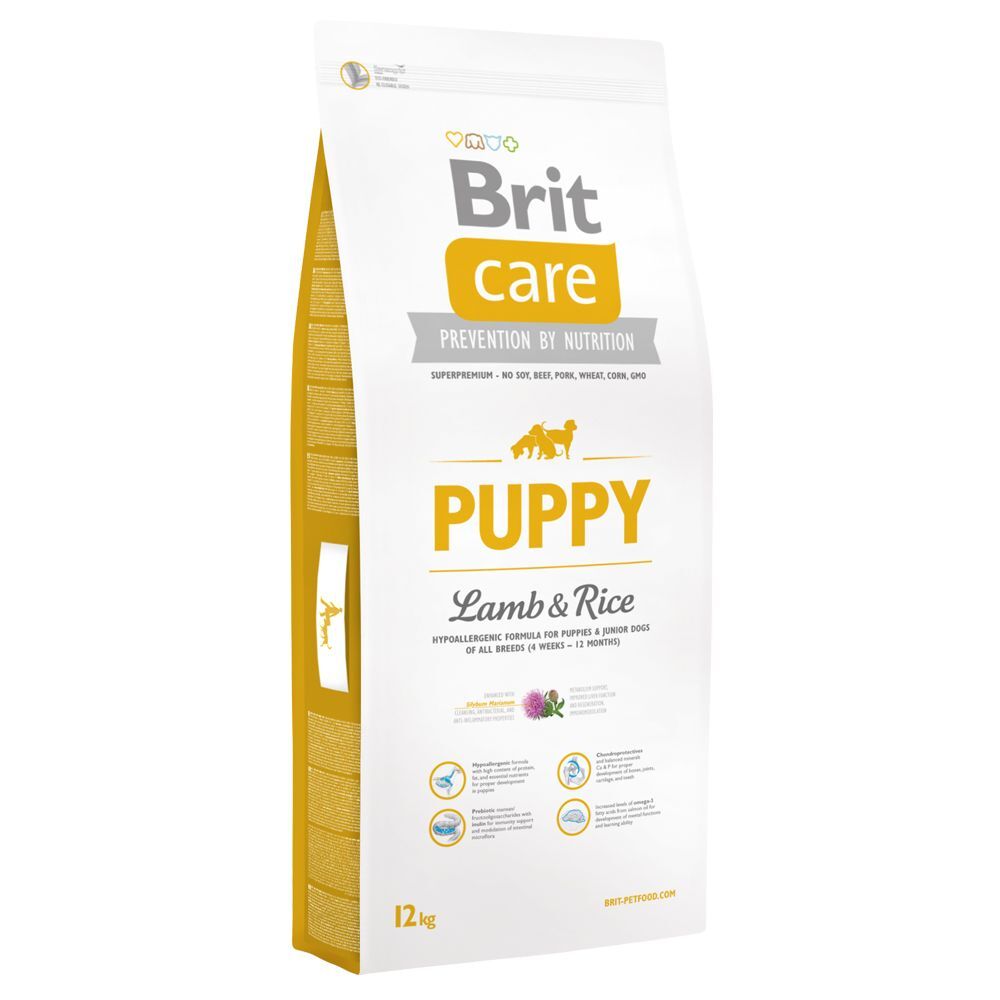 Brit Care 2x12kg Puppy All Breed, agneau & riz pour chiot Brit Care -...