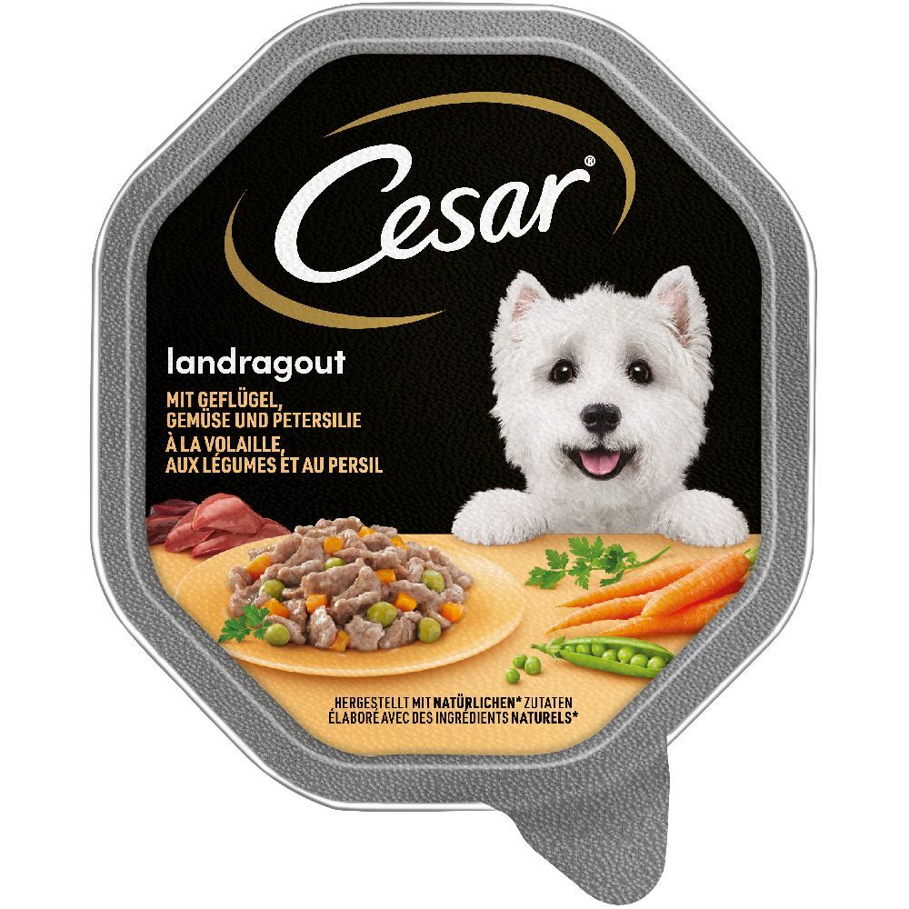 Cesar 14x150g Cesar Recettes campagnardes Mini filets en sauce volaille,...