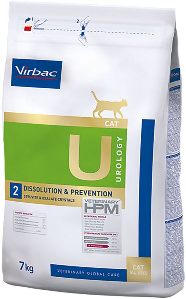 Virbac Veterinary HPM U2, Cat Urology Dissolution & Prevention pour...