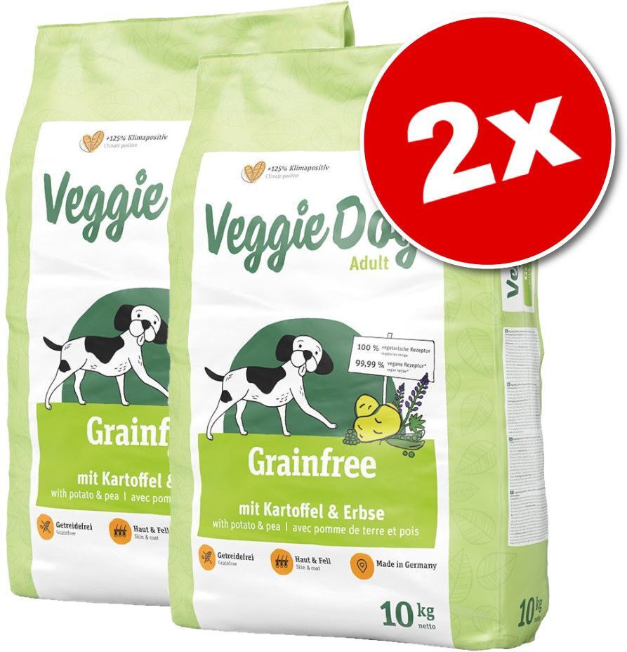 Green Petfood Lot Green Petfood pour chien - InsectDog hypoallergen (2 x 10 kg)