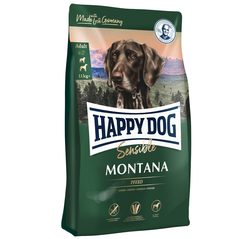 Happy Dog Supreme Sensible 10kg Montana Happy Dog Supreme Sensible - Croquettes pour chien