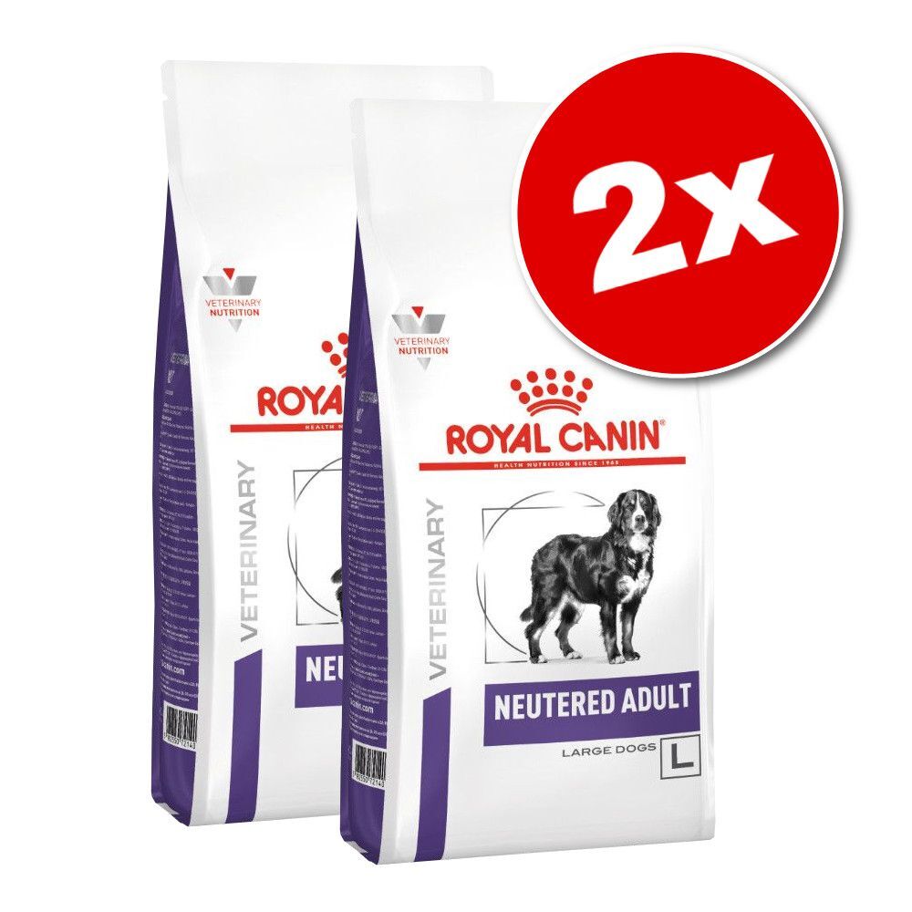 Royal Canin Veterinary Diet Lot Royal Canin Veterinary Neutered pour chien - Neutered Junior...