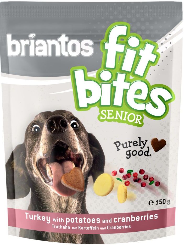 Briantos FitBites Senior dinde, pommes de terre, cranberries pour...