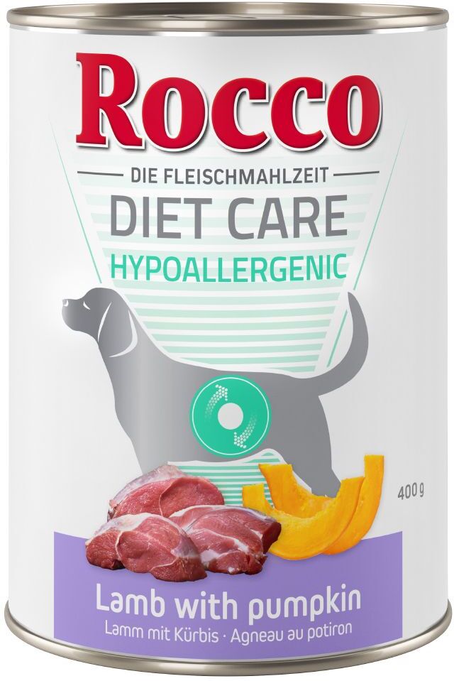 Rocco Diet Care Hypoallergenic agneau, 400 g pour chien 24 x 400 g