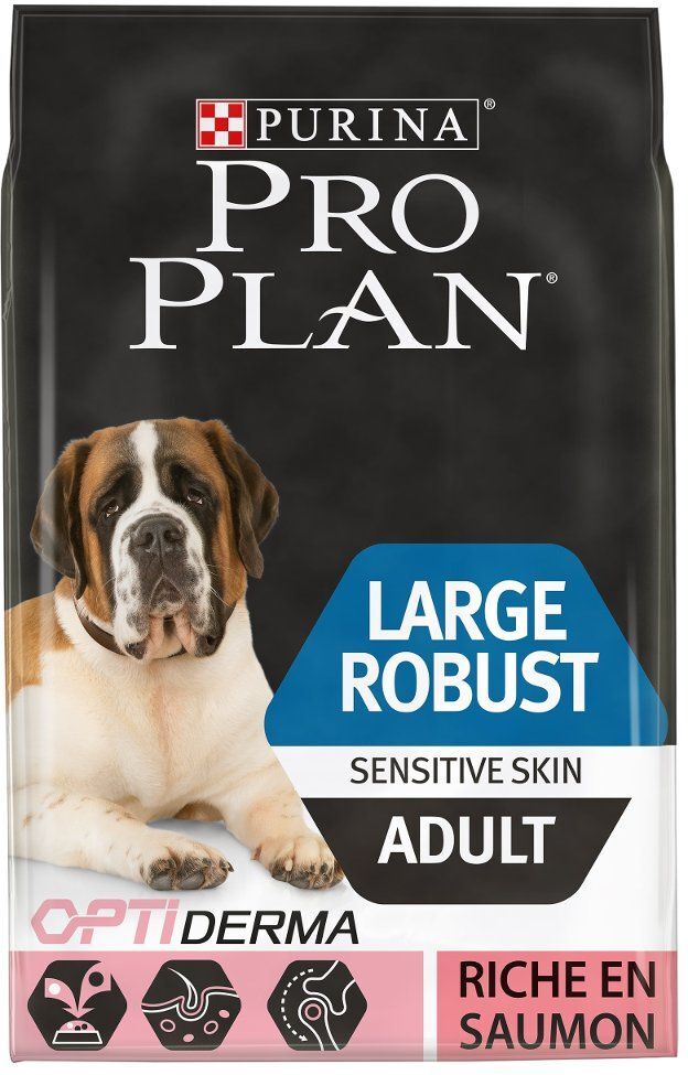 Pro Plan PURINA PRO PLAN Large Robust Adult Sensitive Skin saumon pour chien -...