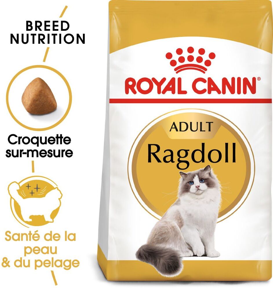 Royal Canin Breed Royal Canin Ragdoll Adult pour chat - 10 kg