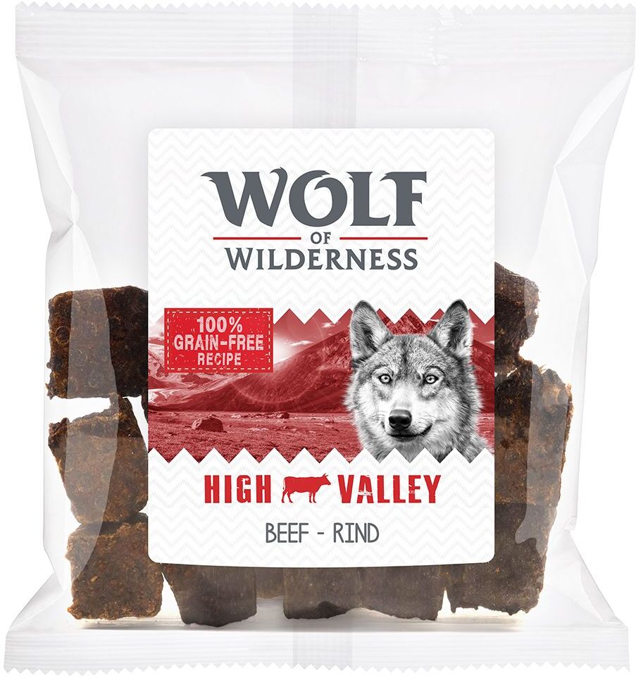 Wolf of Wilderness canard : 180 g Bouchées Wolf of Wilderness - Friandises pour Chien