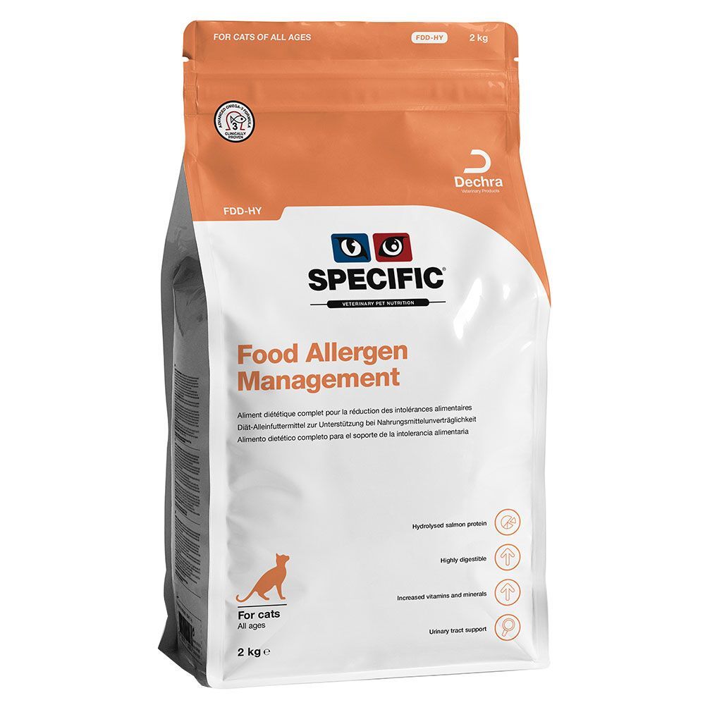 Specific 2kg FDD-HY Food Allergen Management Specific - Croquettes pour chat