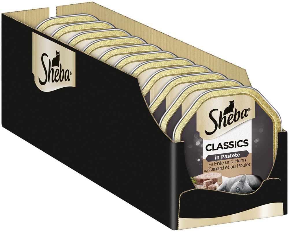 Sheba Lots économiques Sheba 44 x 85 g - Sauce spéciale - fricassée de...