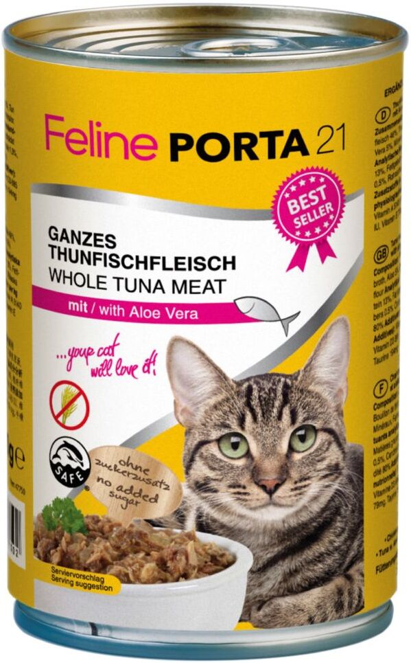 Porta 21 6x400g thon, sprat Porta 21 - Pâtée pour Chat