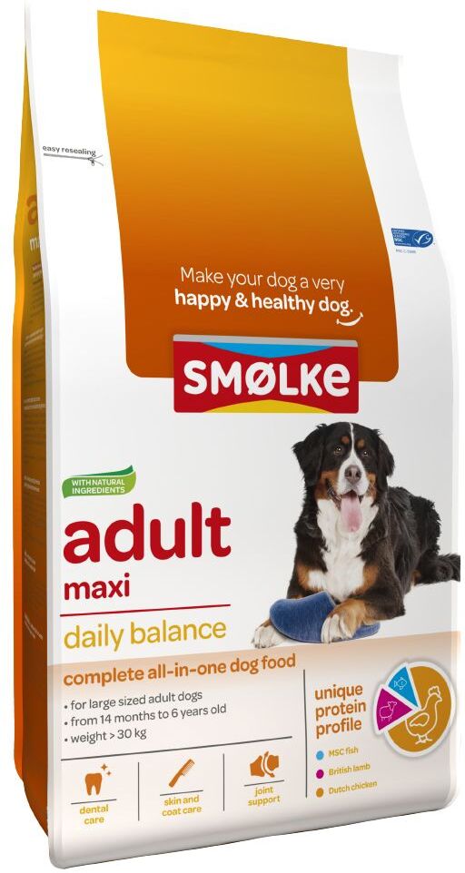 Smolke Smølke Adult Maxi pour chien - 2 x 12 kg