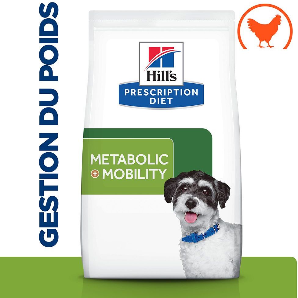 Hill's Prescription Diet Metabolic + Mobility Mini pour chien - 6 kg