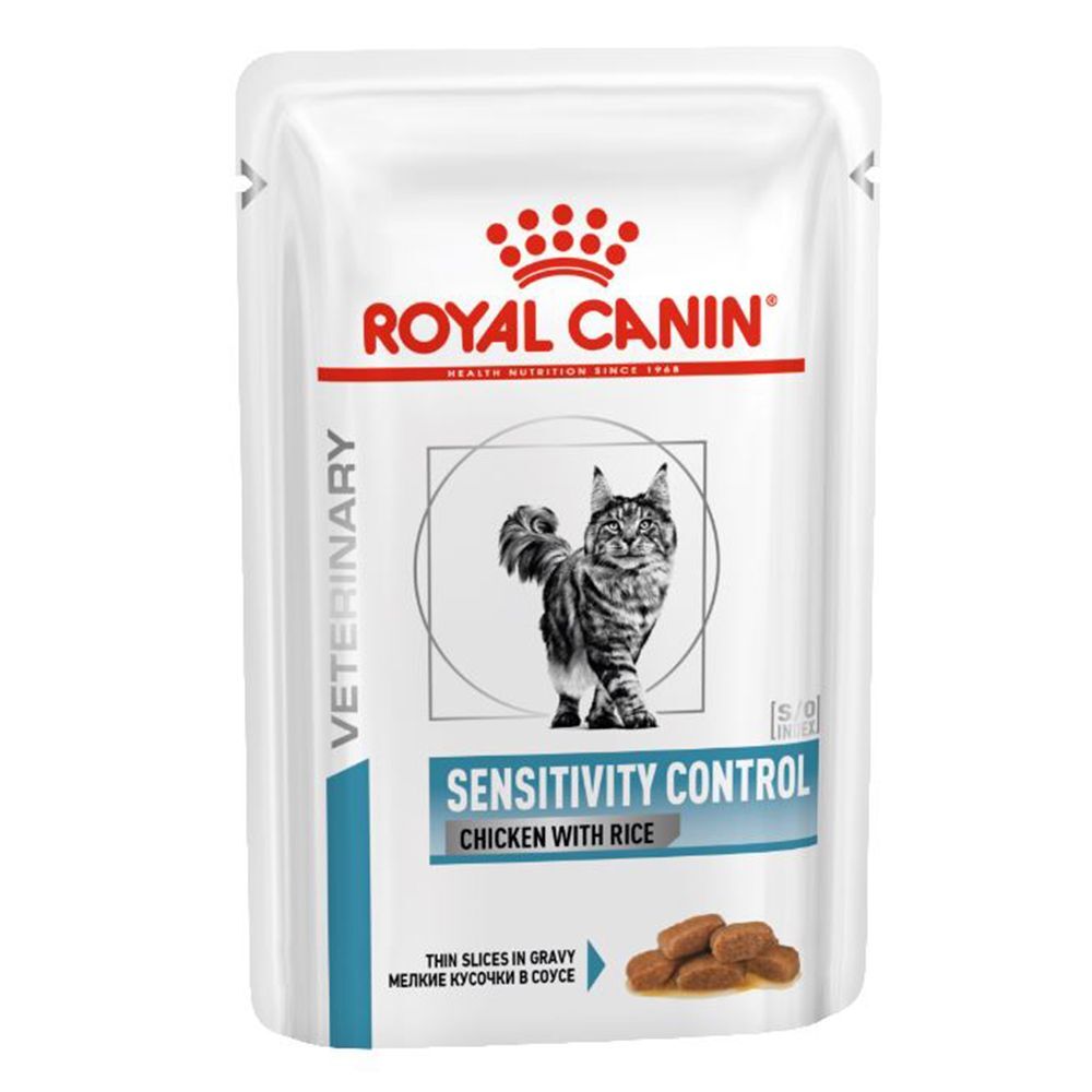 Royal Canin Veterinary Diet Royal Canin Veterinary Sensitivity Control poulet pour chat - 48 x 85 g