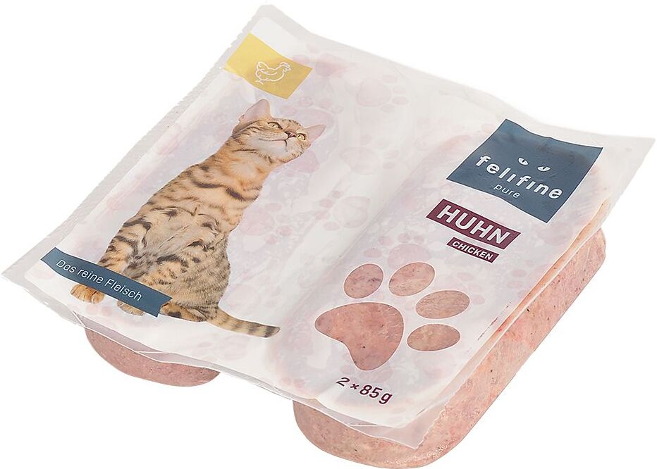 Felifine Pure poulet pour chat - 16 x 2 x 85 g