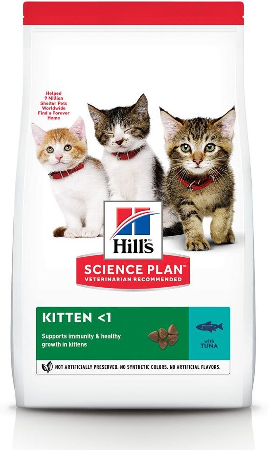 Hill's Science Plan 2x7kg Hill's Science Plan Kitten Healthy Development, thon pour chaton