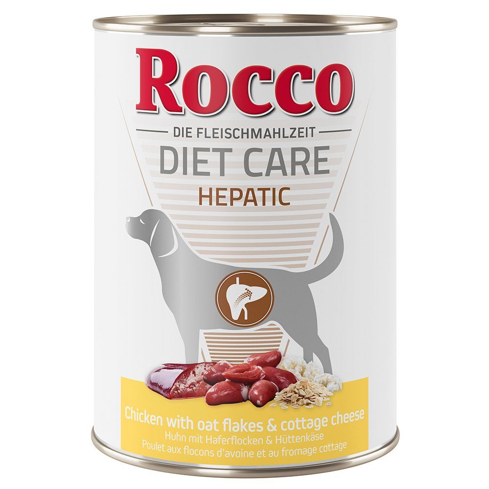 Rocco Diet Care Hepatic poulet, flocons d'avoine, fromage cottage...