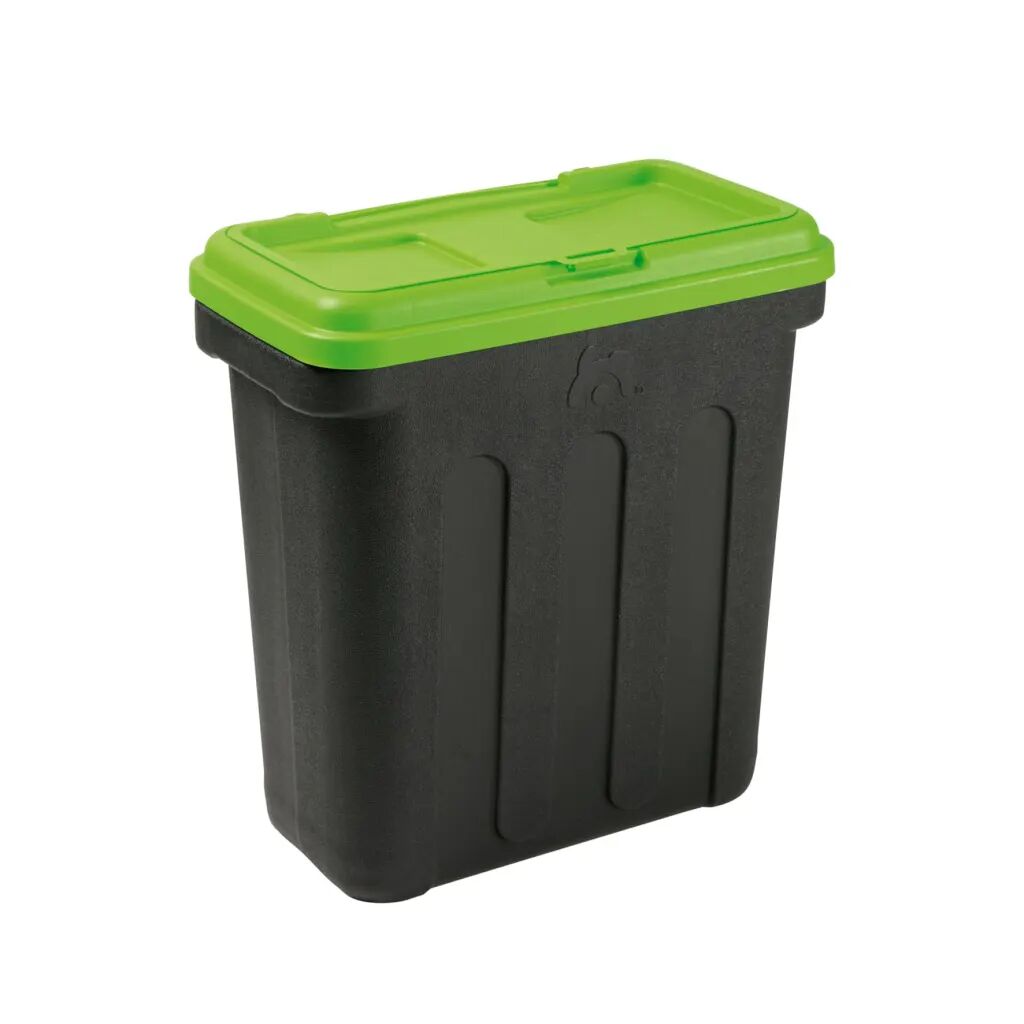 MAELSON Récipient alimentaire animaux de compagnie 20 kg Noir et vert