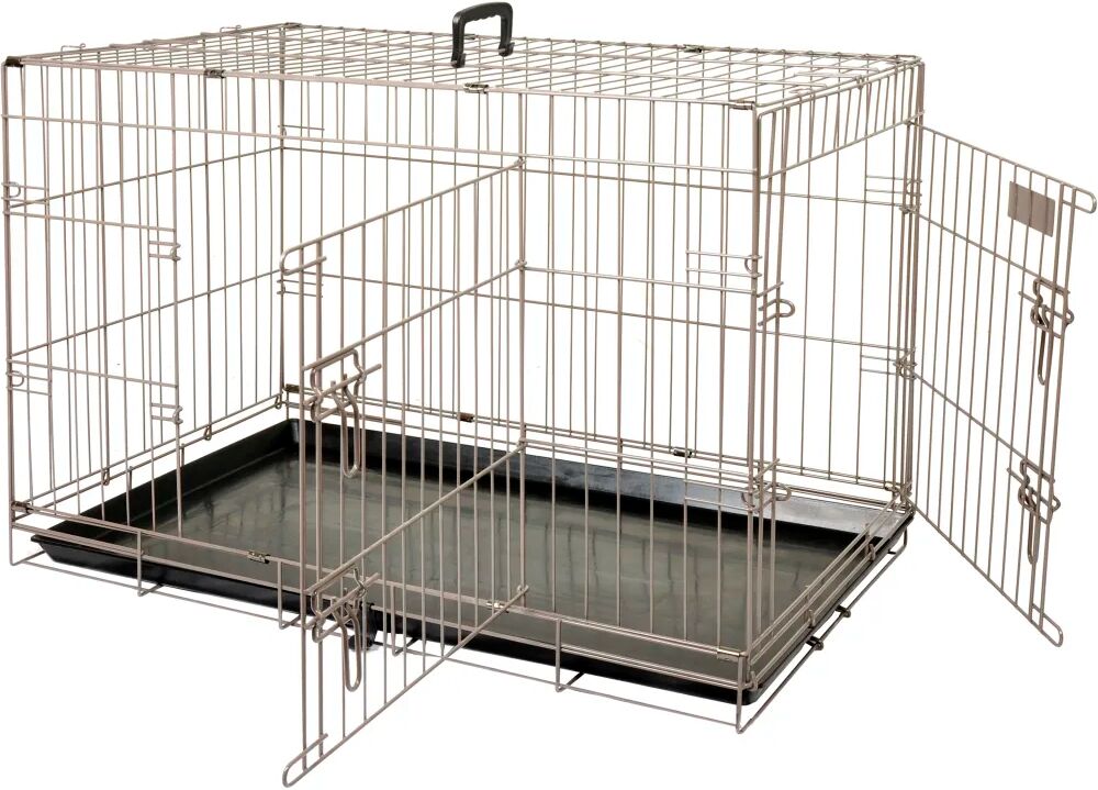 FLAMINGO Cage pour animaux Ebo Marron métallisé 77 x 47 x 55 cm 517581