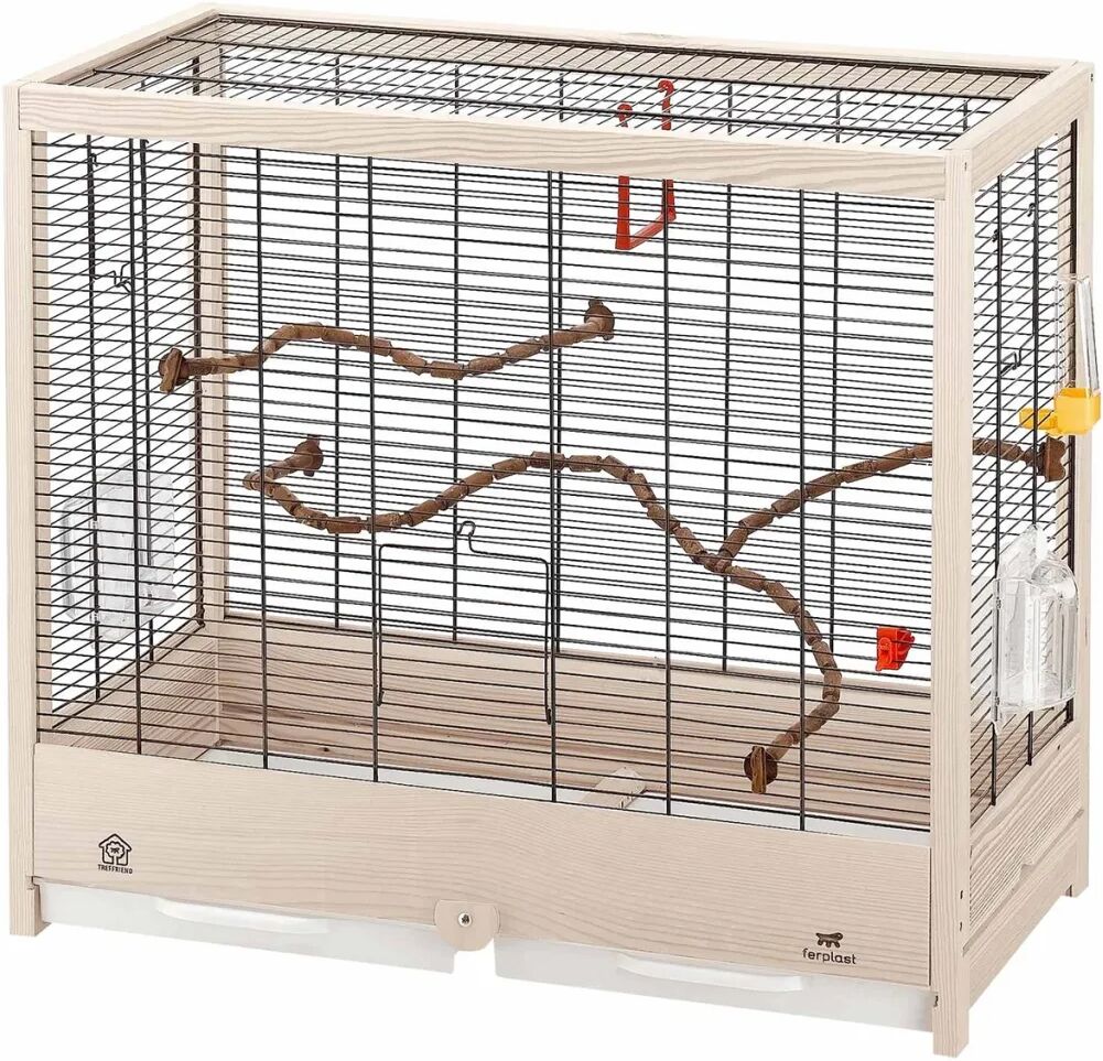 Ferplast Cage à oiseaux Giulietta 5 69 x 34,5 x 58 cm 52067117