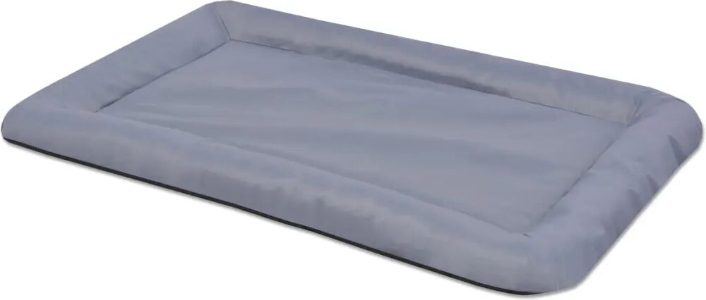 vidaXL Matelas pour chiens Taille S Gris