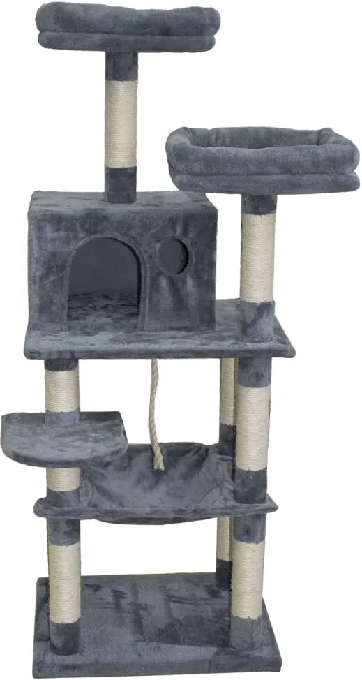 @Pet Arbre à chat Marbella 55x45x143 cm Gris clair