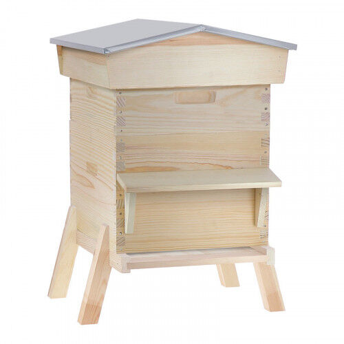 Ecoruche : ruches classiques en bois Ruche chalet Dadant 10 cadres