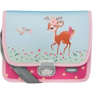 Funki Kindergartentasche »Bambi 4 l« hellblau-pink-rosa  B/H/T: 20 cm x 26,5 cm x 7 cm