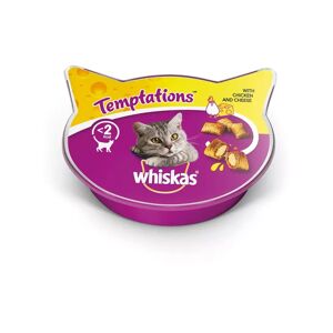Whiskas - Whiskas Temptations Mit Huhn & Käse 60g, 60g
