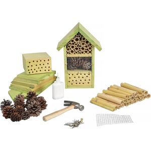 buttinette Bastel-Set Insektenhotel aus Holz, 18 x 14 x 26 cm