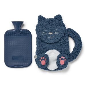 Wärmflasche »Katze« - Tchibo - Braun Polyvinylchlorid Navy  unisex