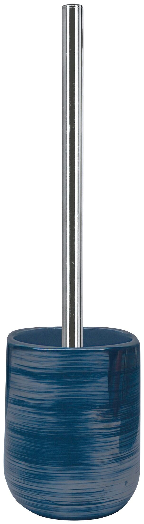 Kleine Wolke WC-Garnitur »Argentic«, elegante Accessoire Serie mit... blau Größe L/B/H: 10/9,5/38 cm