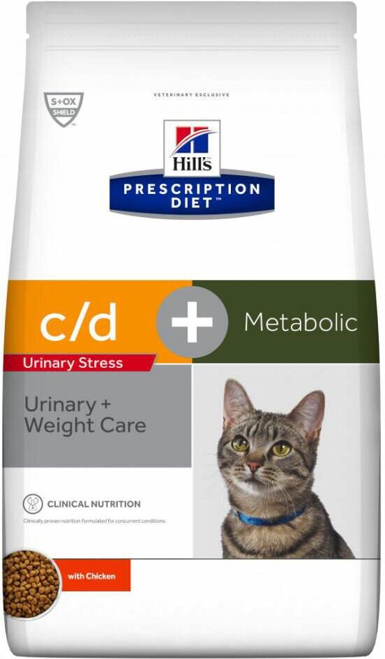 HILL'S PET NUTRITION Hill's Prescription Diet Urinary Stress + Metabolic c/d Huhn