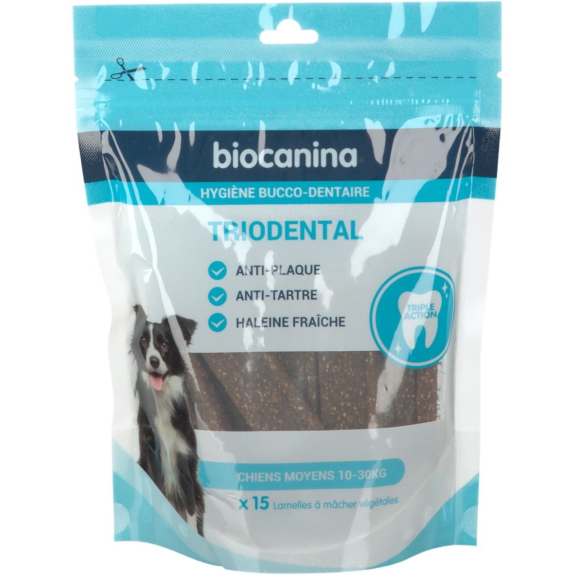 DOMES PHARMA FR Biocanina Triodental für Hunde 10-30 kg