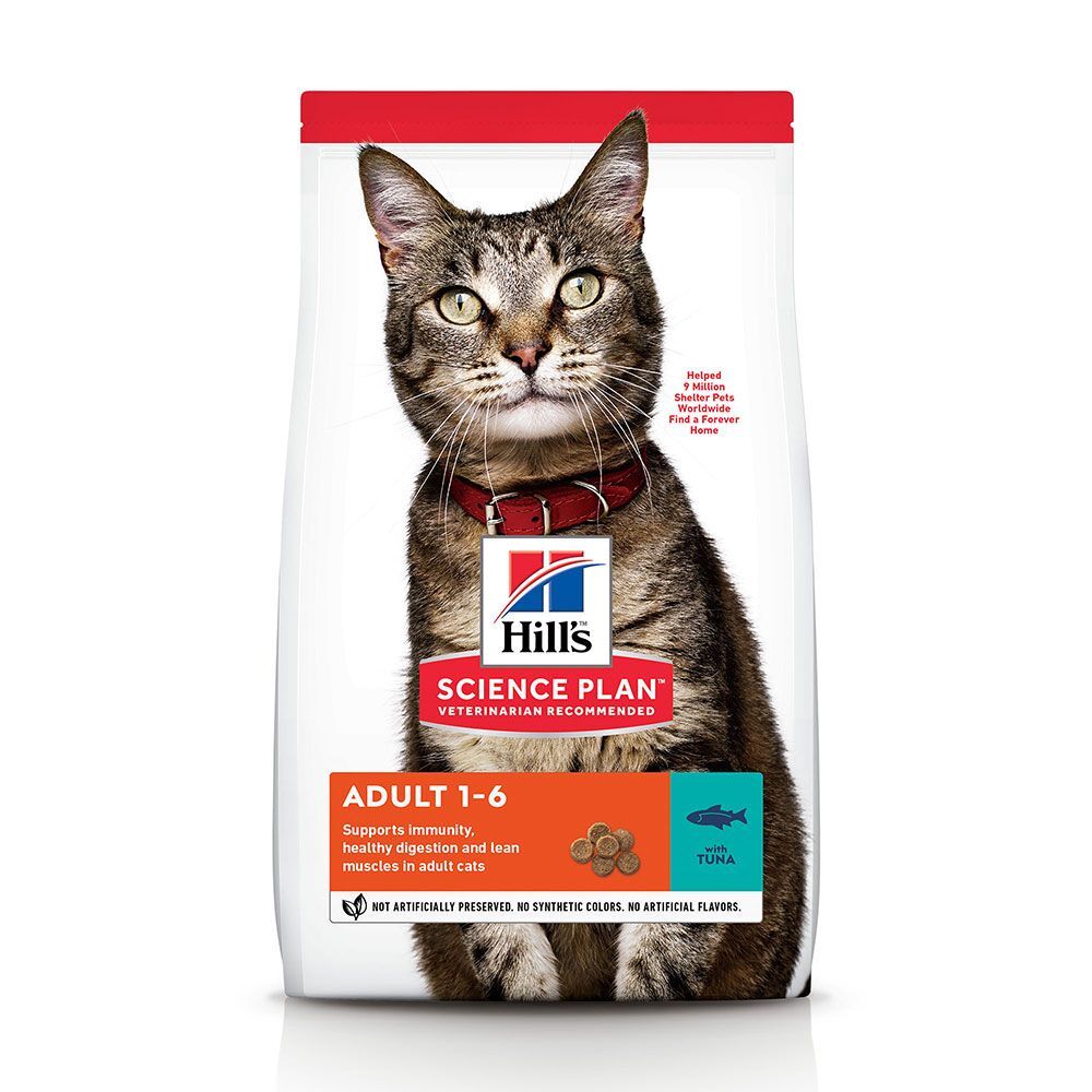 Hill's Science Plan 3kg Adult Thunfisch Hill's Science Plan Trockenfutter für Katzen