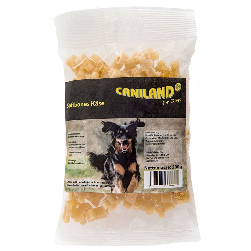 Caniland 6x 200g Softbones Käse Caniland Hundesnacks