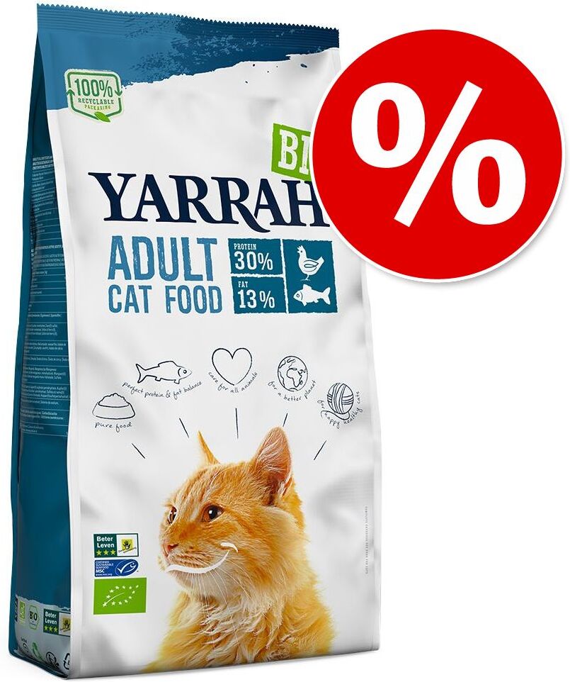 Yarrah 10kg Bio Fisch Yarrah Katzentrockenfutter zum Sonderpreis!