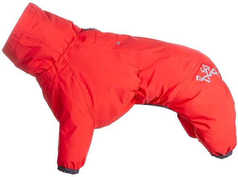 Hurtta Bare Hurtta for zooplus Bare Regenoverall Berry - ca. 35 cm Rückenlänge für Hunde