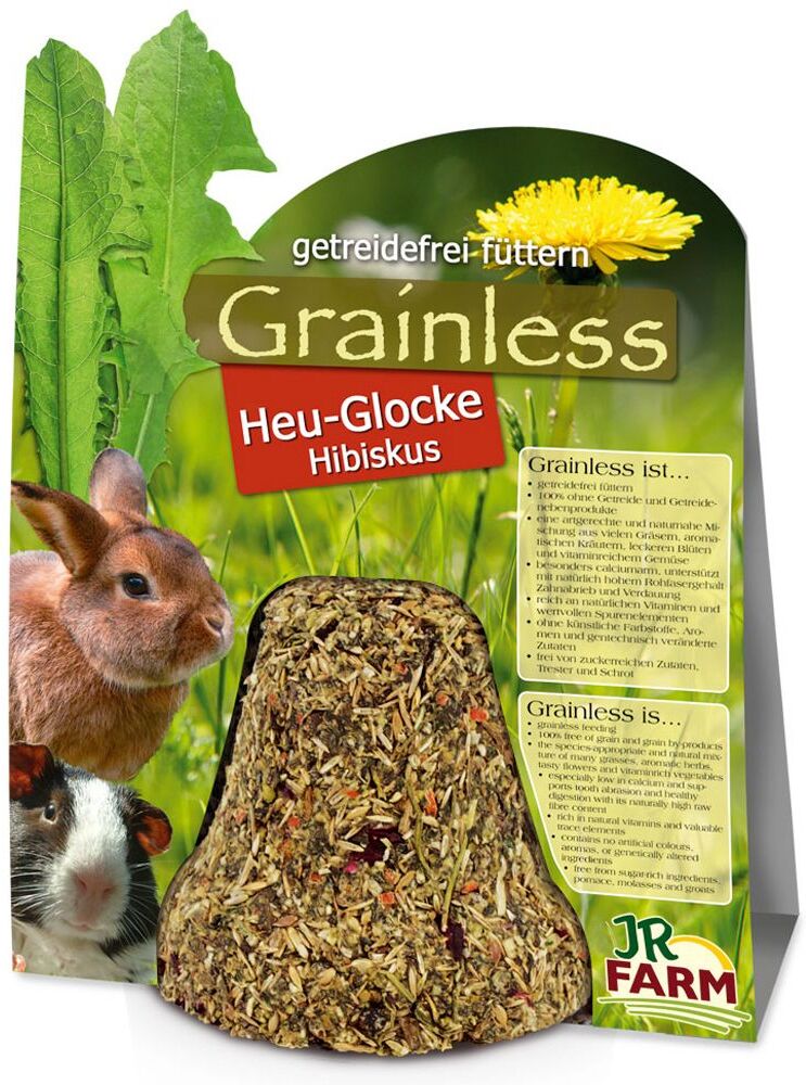 JR Farm Grainless  Heu-Glocke Hibiskus - 2 x 1 Stück