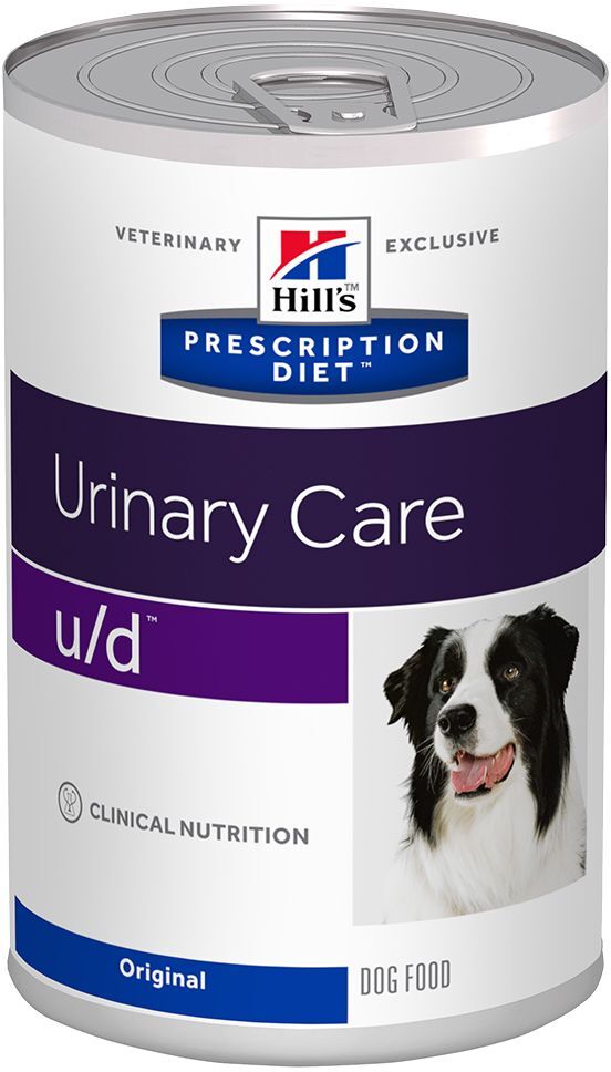 Hill's Prescription Diet 24x 370g u/d Urinary Care Original Hill's Prescription Diet Nasfutter für Hunde